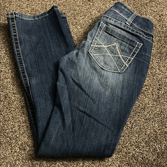 Ariat Mid Rise Straight Jeans - Picture 1 of 4